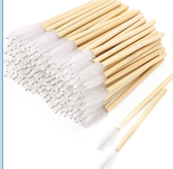 Wooden Eyelash Brushes