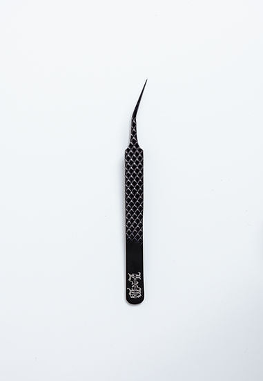 “Clyde” Curved Isolation Tweezer